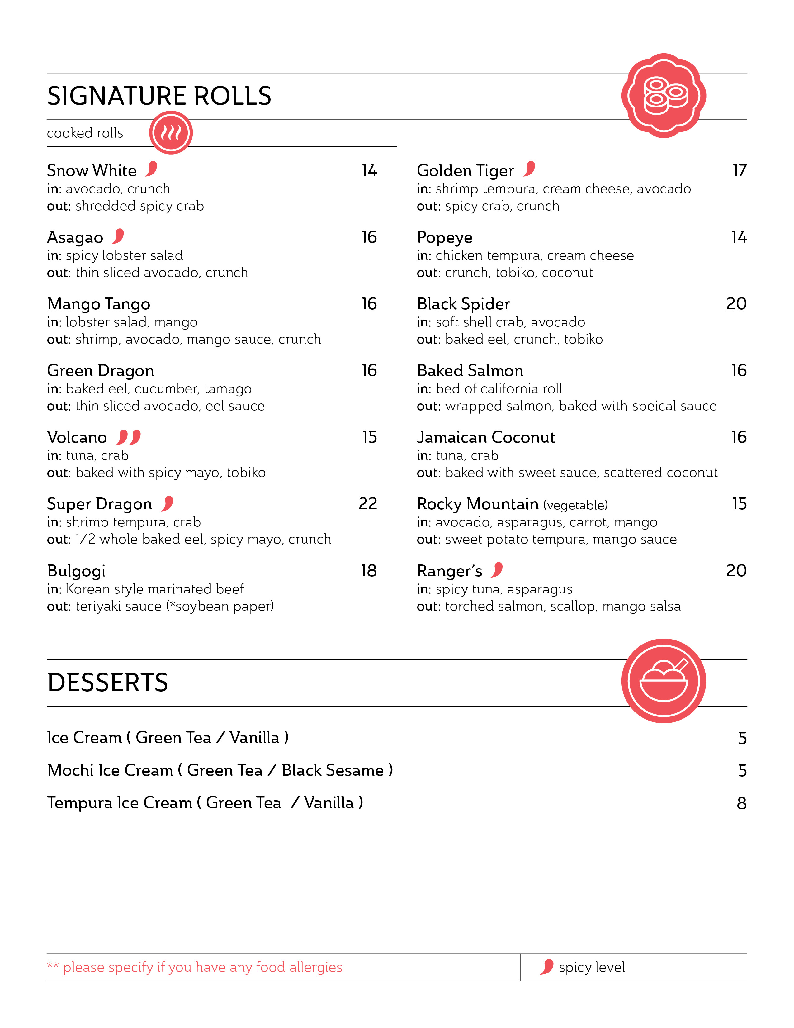 Signature Rolls
